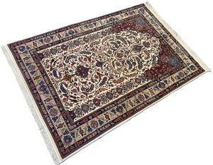 Superfine Hand-knotted Persian Qum Carpet