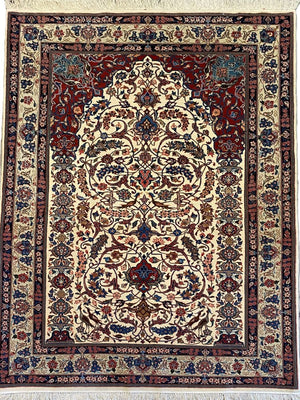 Superfine Hand-knotted Persian Qum Carpet