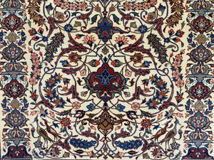 Superfine Hand-knotted Persian Qum Carpet