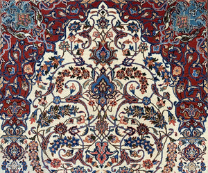 Superfine Hand-knotted Persian Qum Carpet