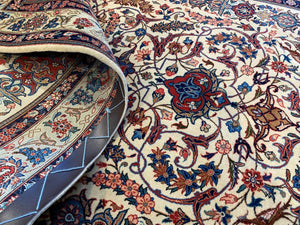 Superfine Hand-knotted Persian Qum Carpet