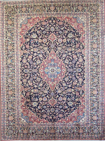 Superfine Hand-knotted Royal Persian Kashan Carpet