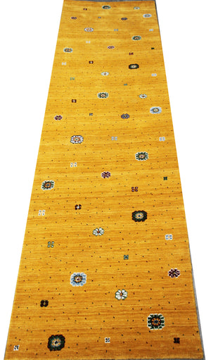 Hand-Woven Loribaft Gabbeh Runner