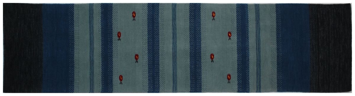 Hand-Woven Loribaft Gabbeh Runner