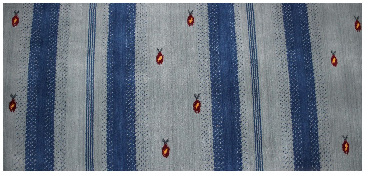 Hand-Woven Loribaft Gabbeh Runner