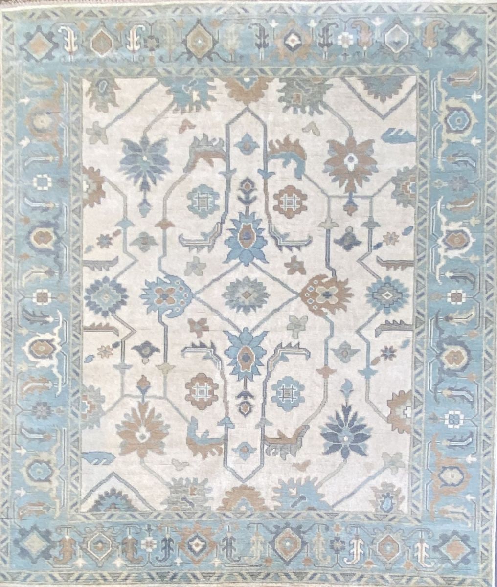 Hand-Knotted Ushak Sultanabad Collection