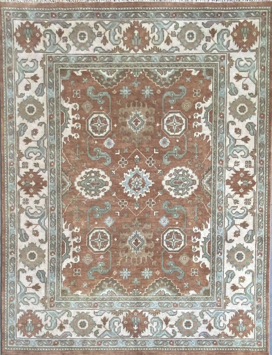 Hand-Knotted Ushak Sultanabad Collection