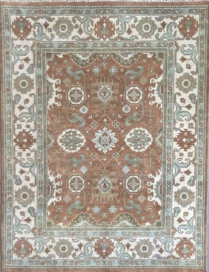 Hand-Knotted Ushak Sultanabad Collection