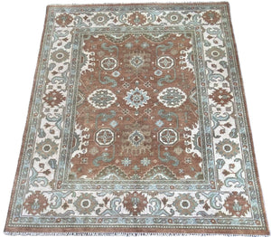 Hand-Knotted Ushak Sultanabad Collection