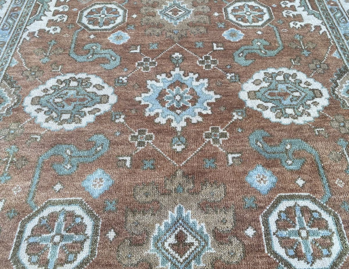 Hand-Knotted Ushak Sultanabad Collection