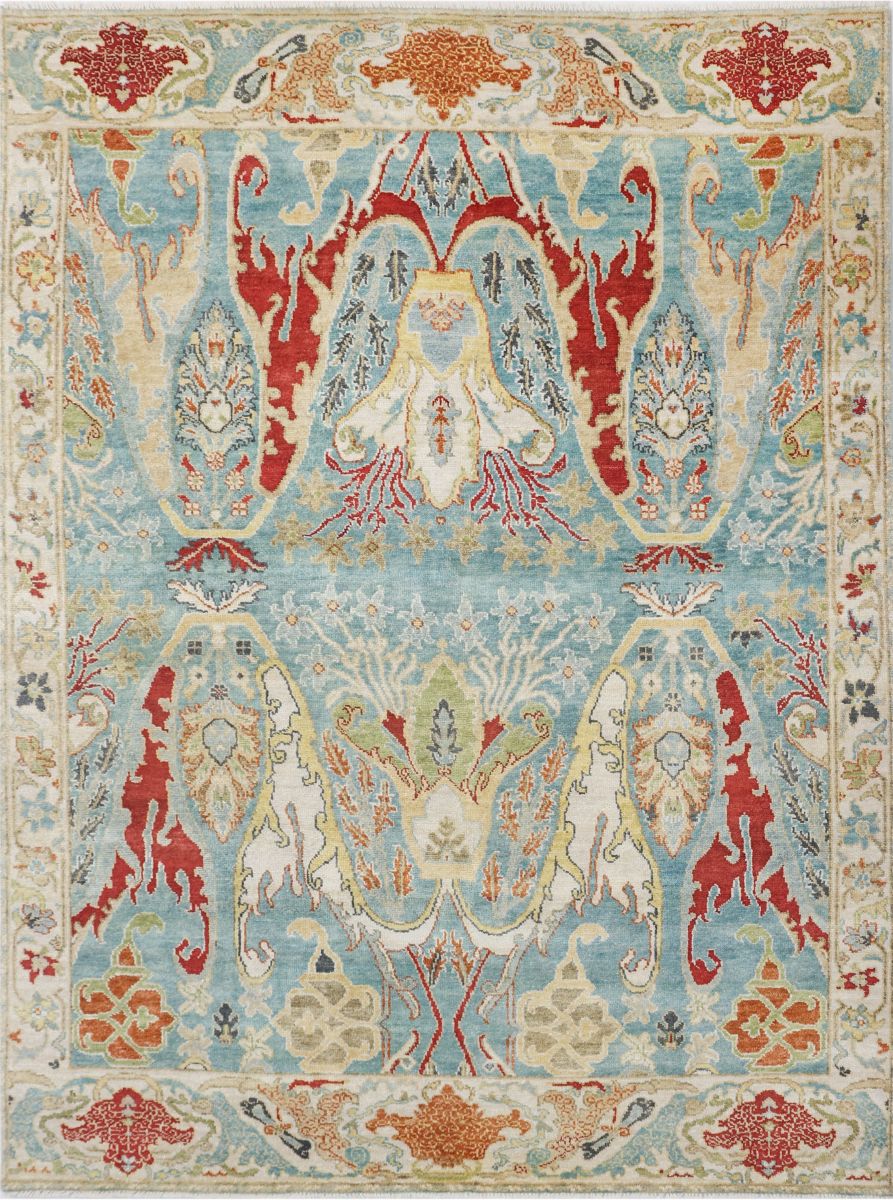 Hand-Knotted Antique William Morris Collection