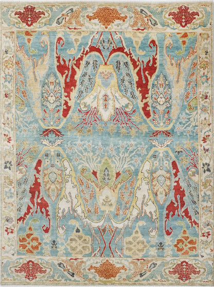 Hand-Knotted Antique William Morris Collection
