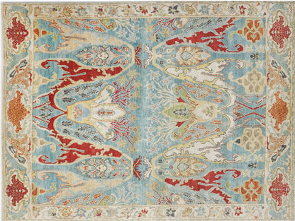 Hand-Knotted Antique William Morris Collection