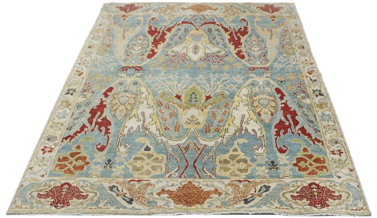 Hand-Knotted Antique William Morris Collection
