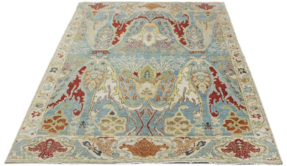 Hand-Knotted Antique William Morris Collection