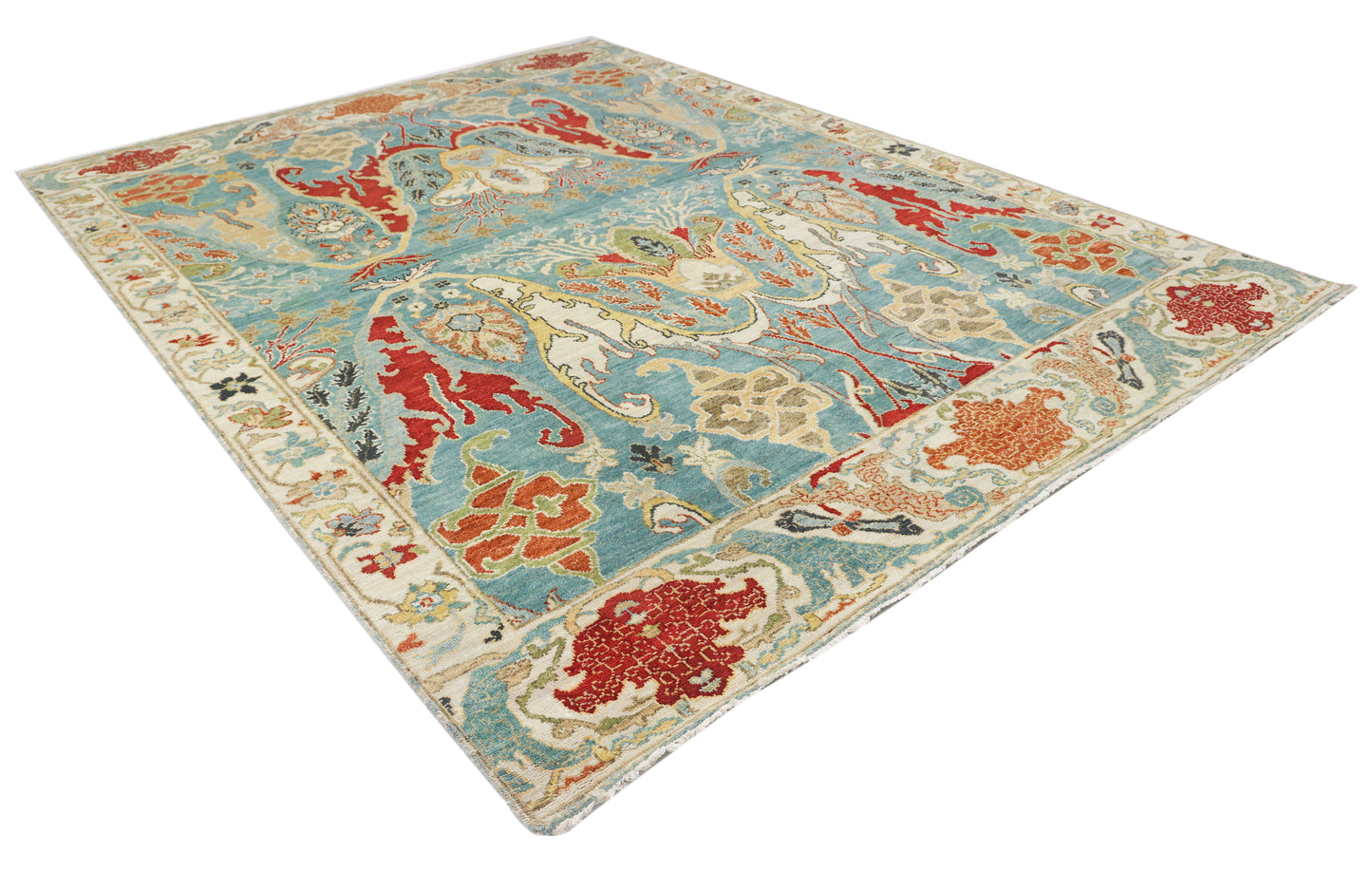 Hand-Knotted Antique William Morris Collection