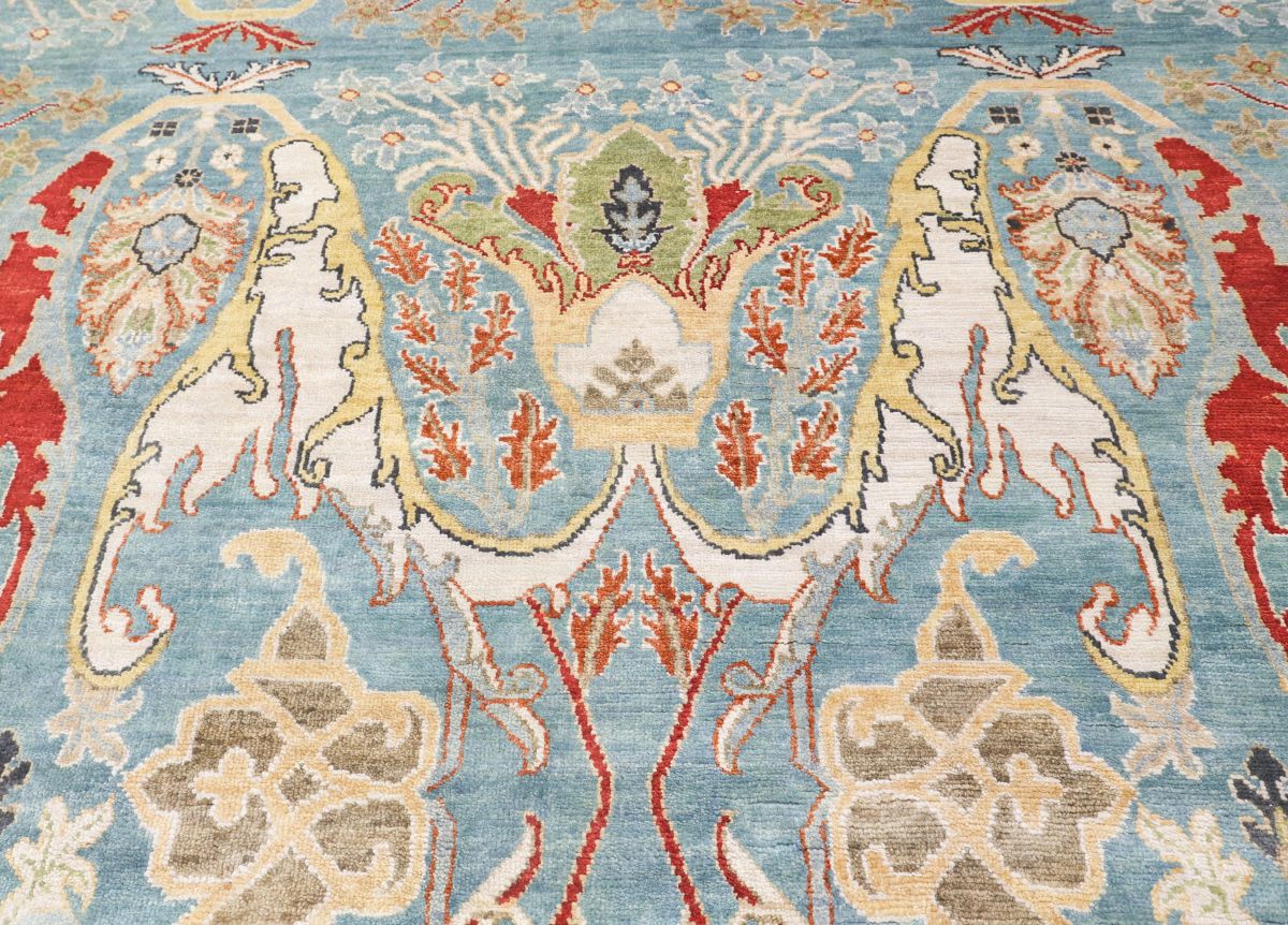 Hand-Knotted Antique William Morris Collection