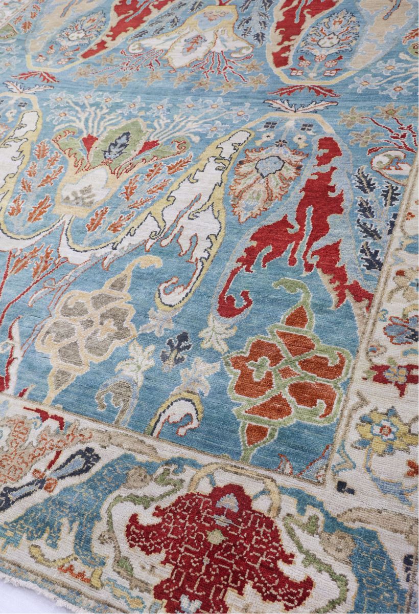 Hand-Knotted Antique William Morris Collection