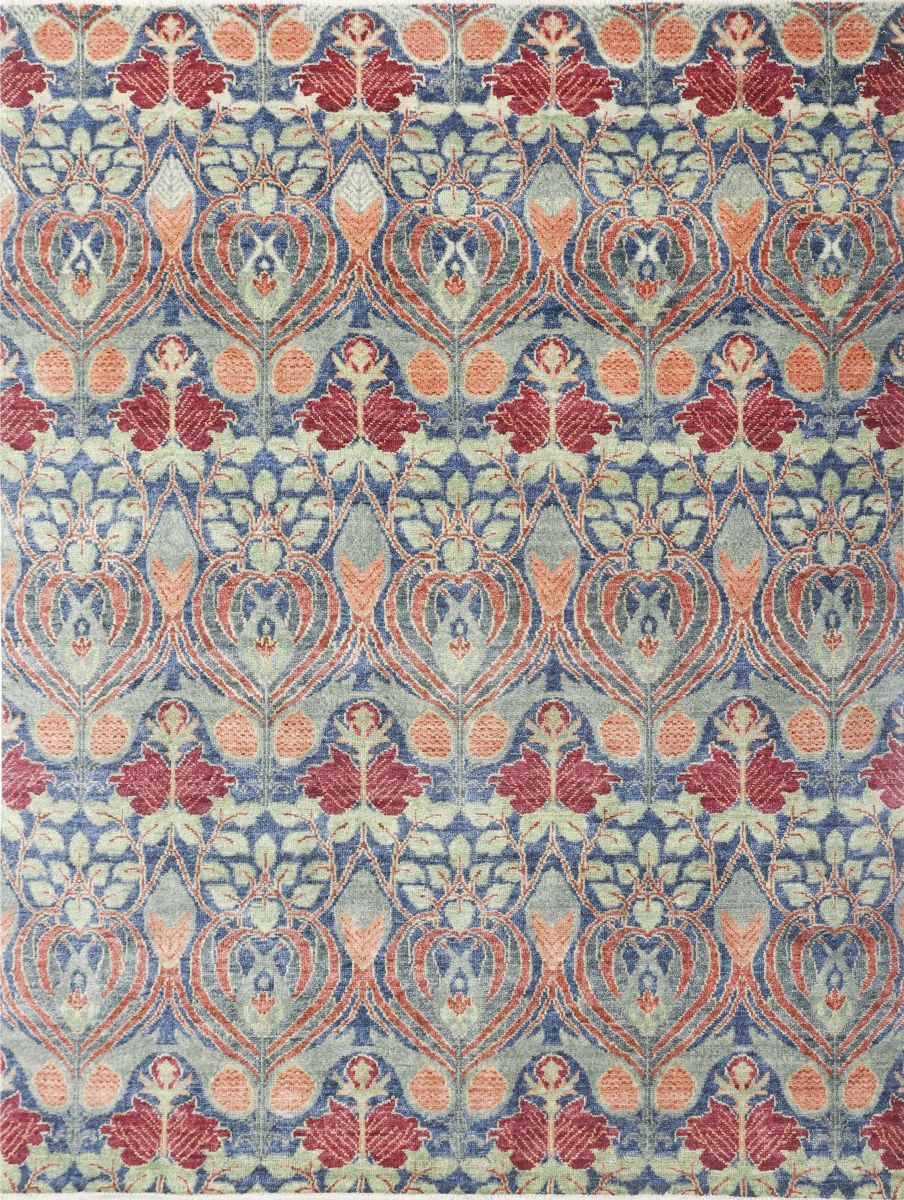 Hand-Knotted Antique William Morris Collection