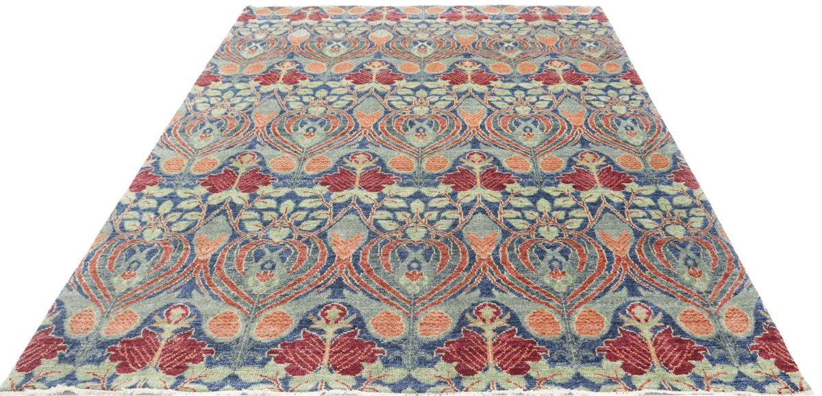Hand-Knotted Antique William Morris Collection