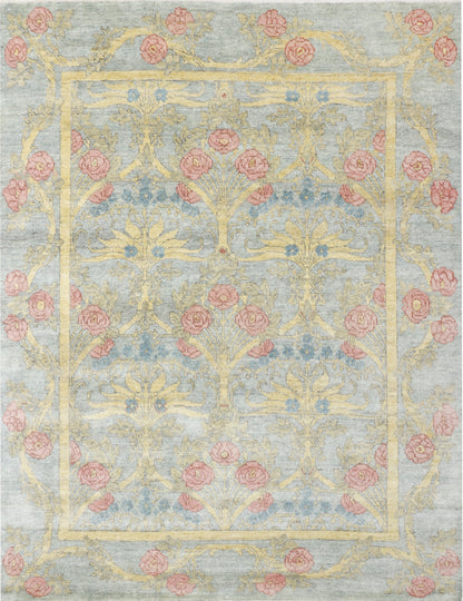 Hand-Knotted Antique William Morris Collection
