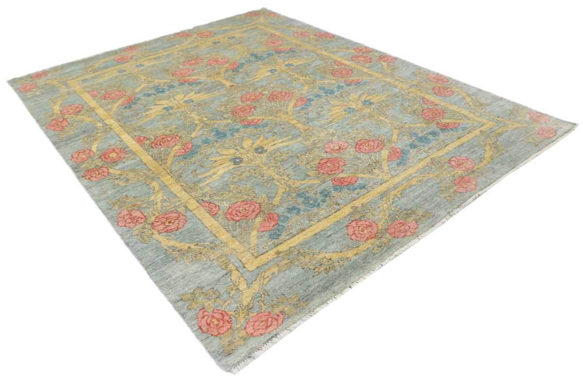 Hand-Knotted Antique William Morris Collection
