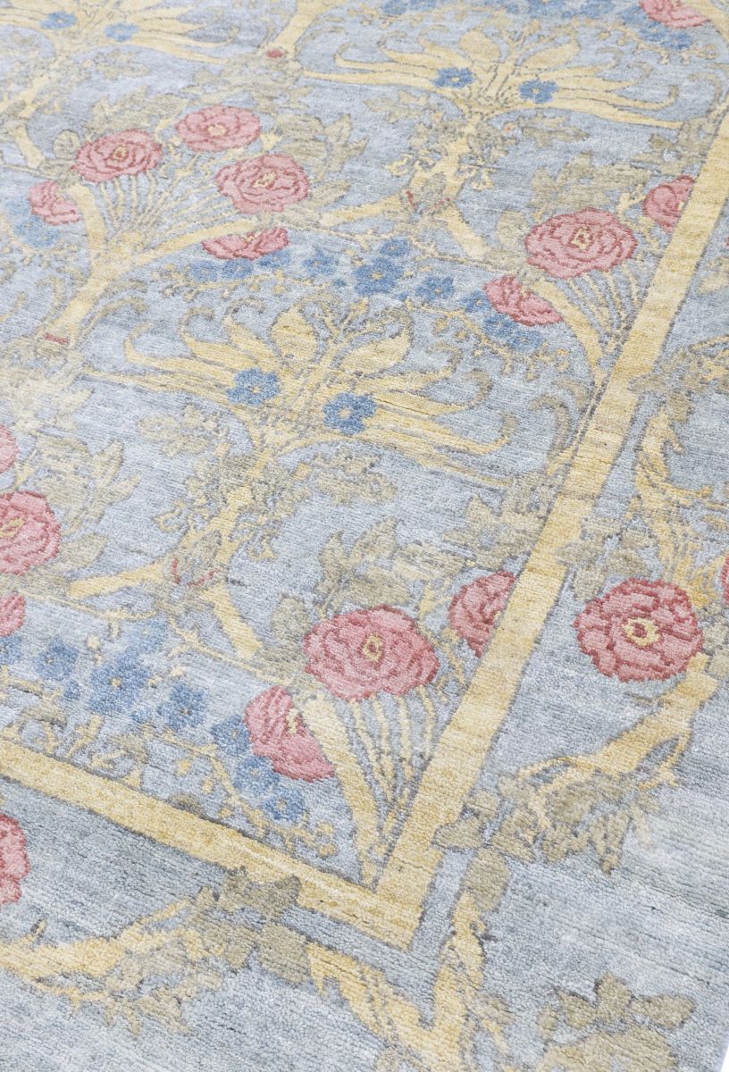 Hand-Knotted Antique William Morris Collection