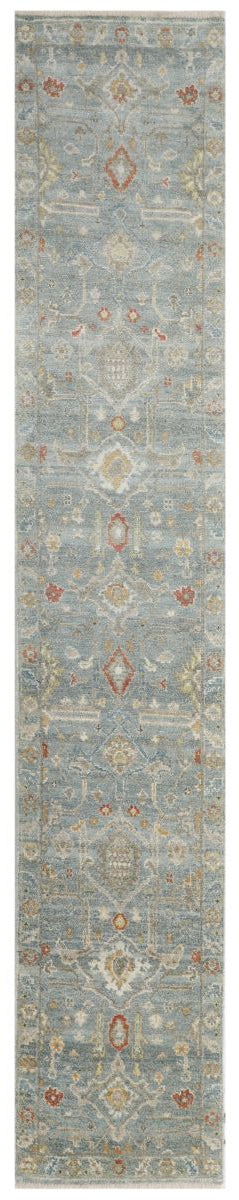 Hand-Knotted Antique Sultanabad Runner