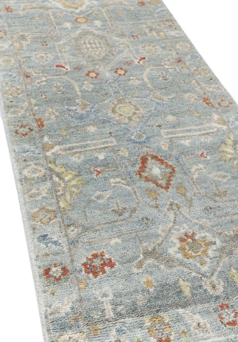 Hand-Knotted Antique Sultanabad Runner