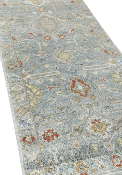 Hand-Knotted Antique Sultanabad Runner