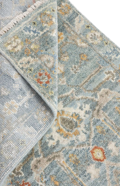 Hand-Knotted Antique Sultanabad Runner