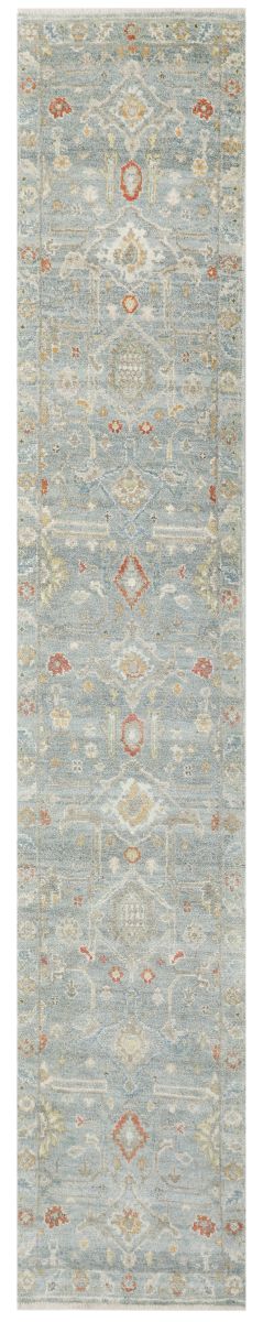Hand-Knotted Antique Sultanabad Runner