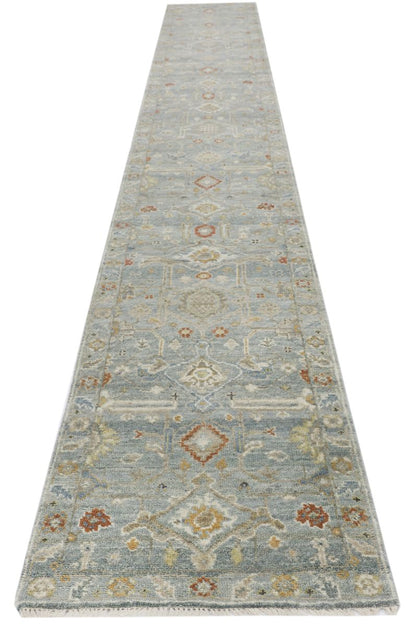 Hand-Knotted Antique Sultanabad Runner