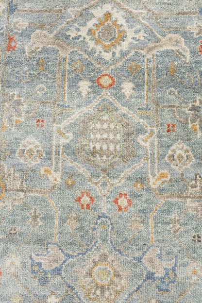 Hand-Knotted Antique Sultanabad Runner