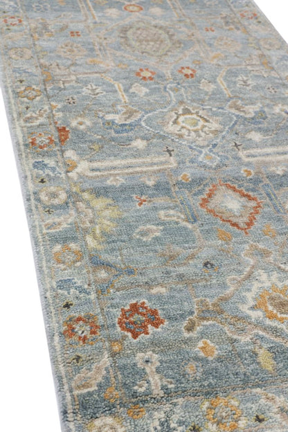Hand-Knotted Antique Sultanabad Runner