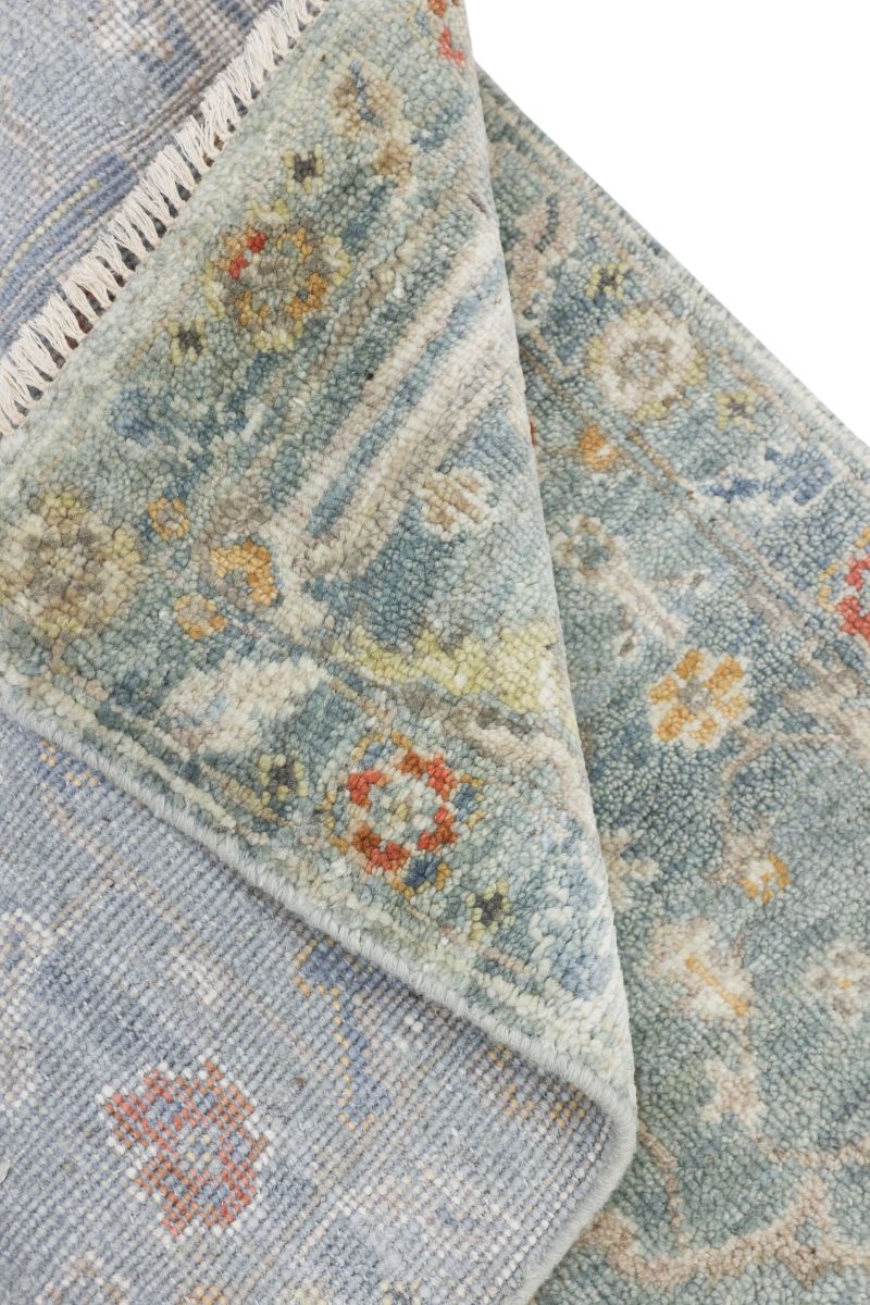 Hand-Knotted Antique Sultanabad Runner