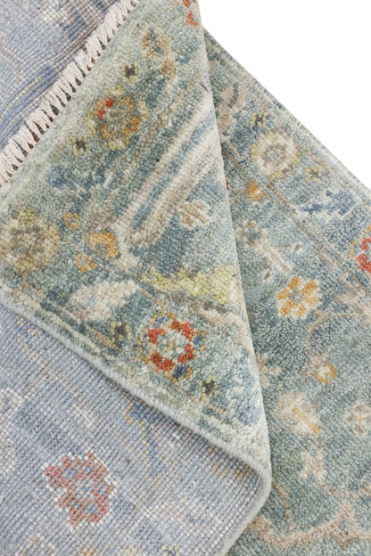 Hand-Knotted Antique Sultanabad Runner