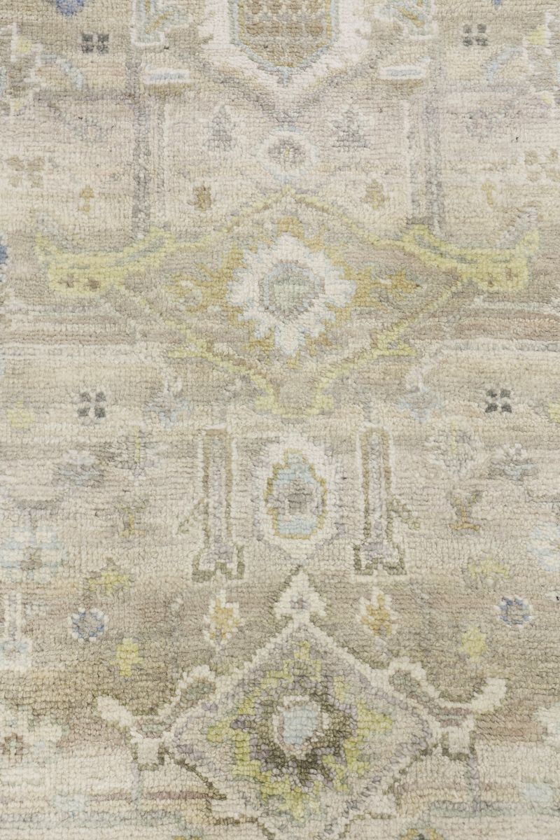 Hand-Knotted Antique Sultanabad Runner