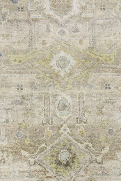 Hand-Knotted Antique Sultanabad Runner