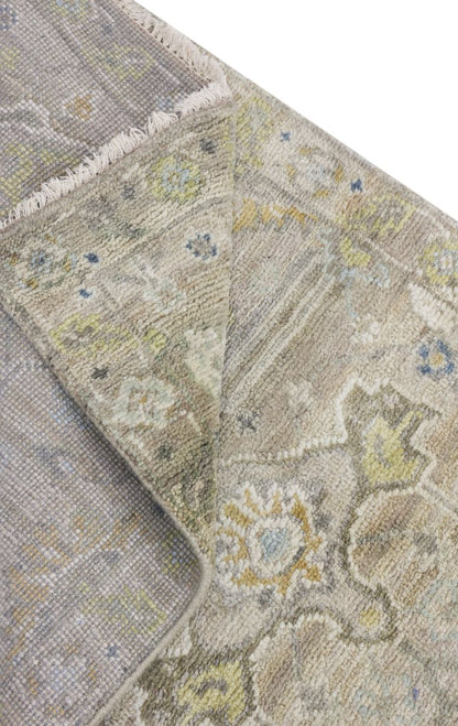 Hand-Knotted Antique Sultanabad Runner