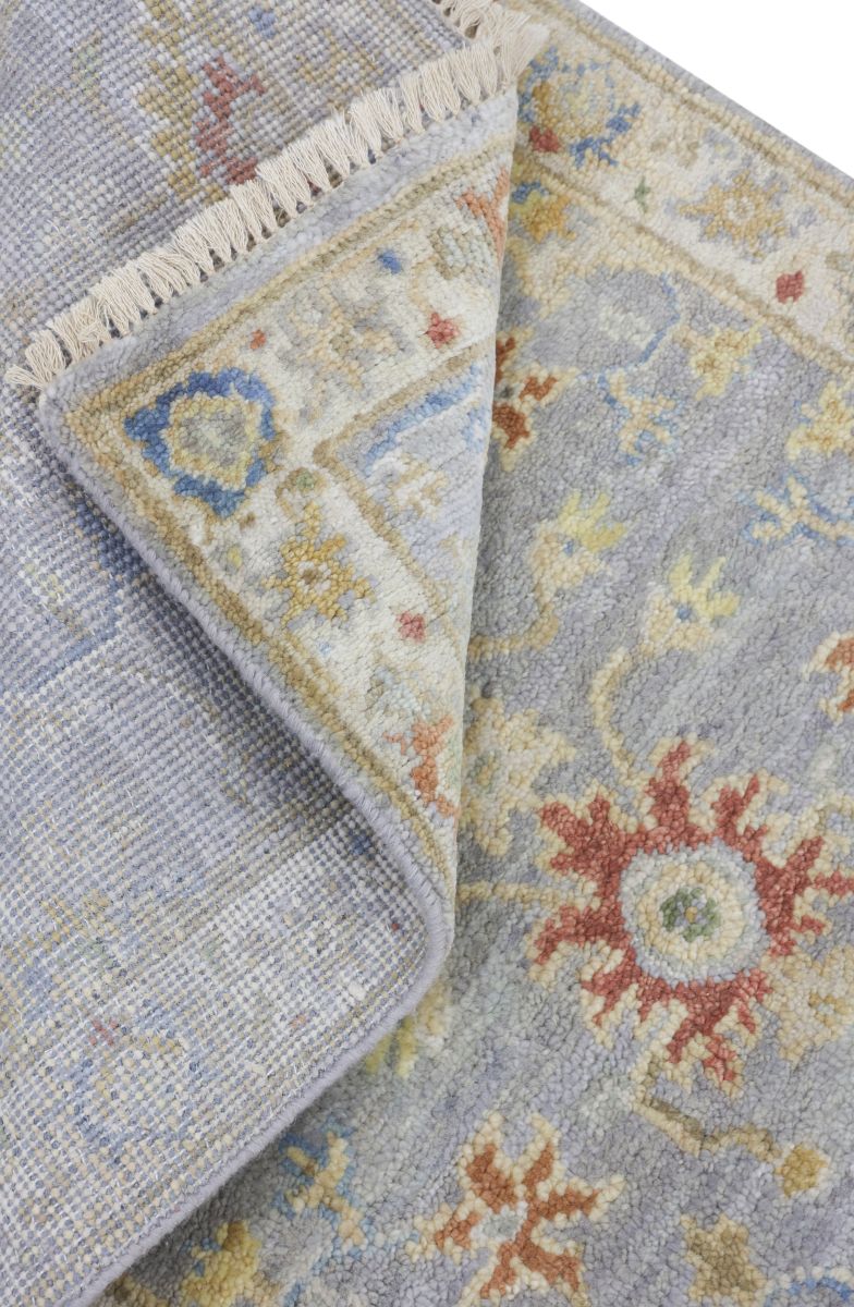 Hand-Knotted Antique Sultanabad Runner