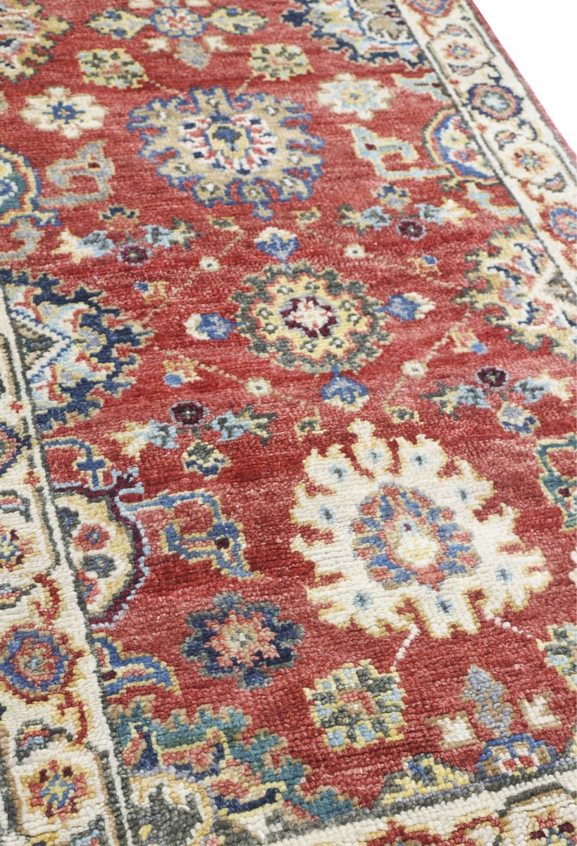 Hand-Knotted Antique Sultanabad Runner