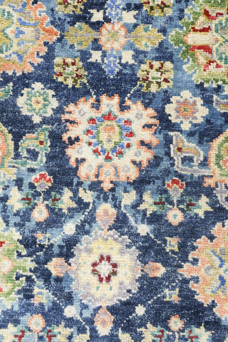 Hand-Knotted Antique Sultanabad Runner