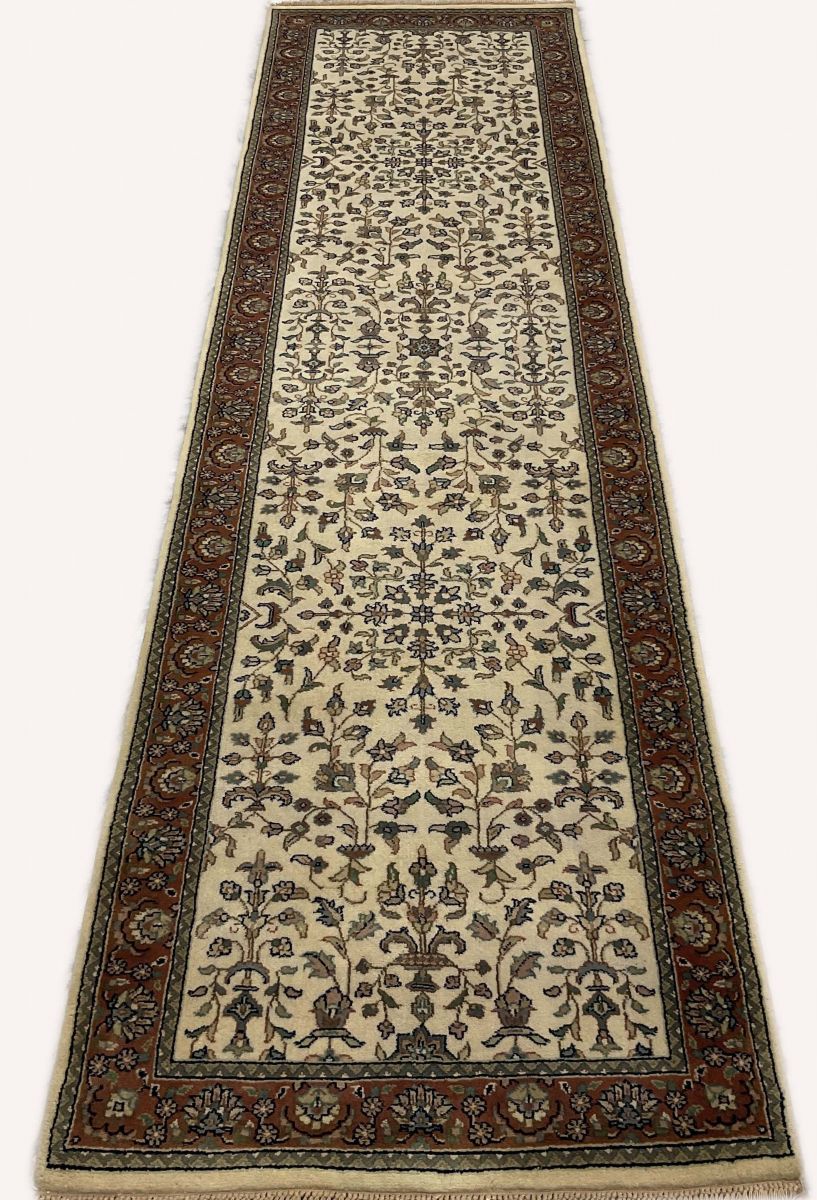 Traditional Hand-Woven Sarouq Runner