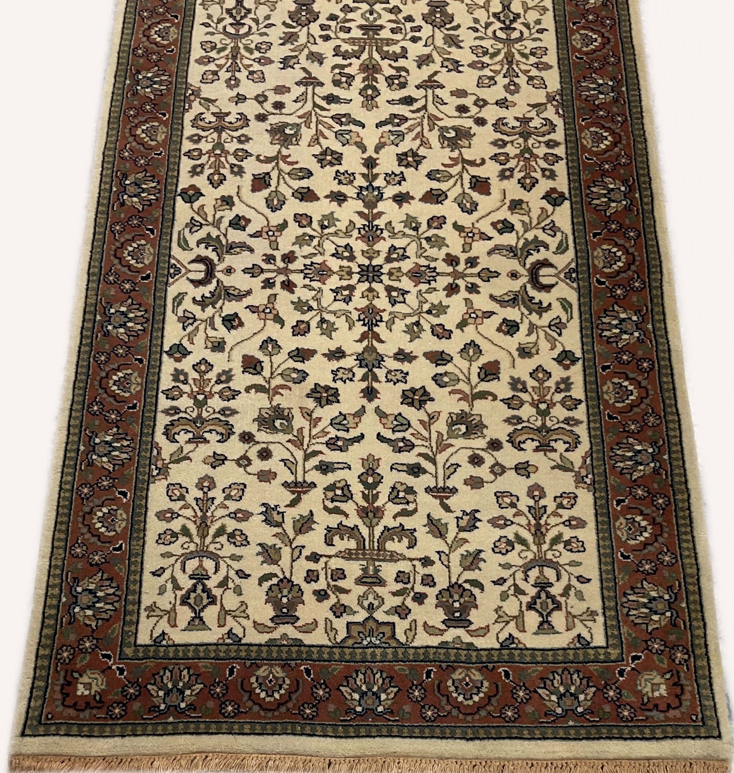 Traditional Hand-Woven Sarouq Runner