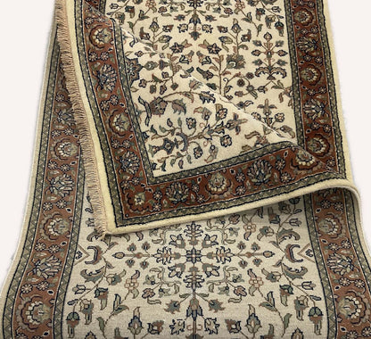 Traditional Hand-Woven Sarouq Runner