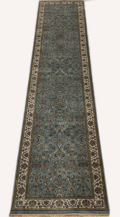 Traditional Hand-Woven Sarouq Runner