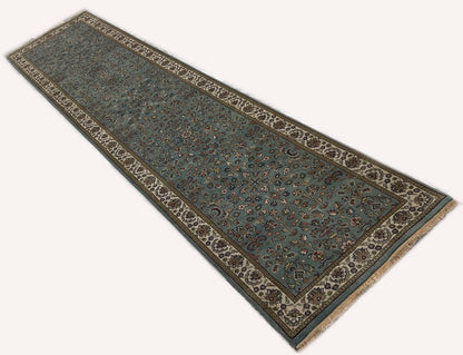 Traditional Hand-Woven Sarouq Runner