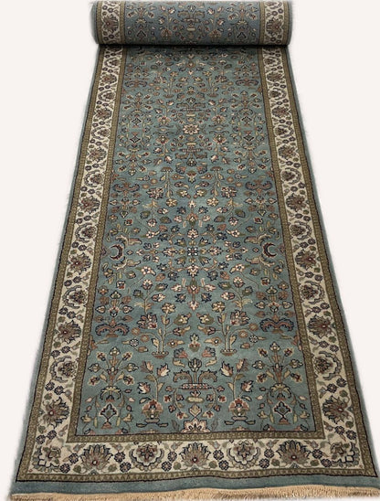 Traditional Hand-Woven Sarouq Runner