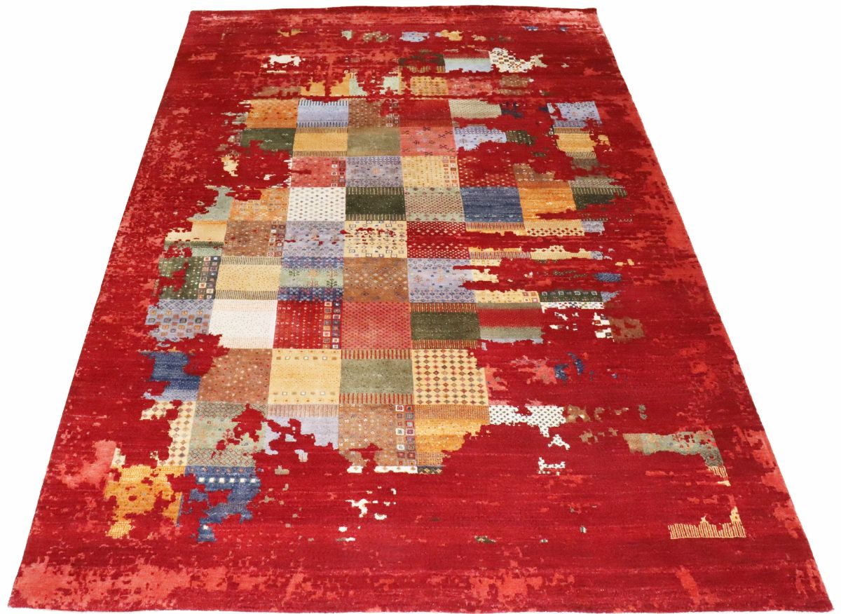 Rare Hand-Woven Loribaft Gabbeh Rug